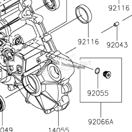 2021 Kawasaki Teryx KRX 1000 (KRF1000CMFNN) Gear Box | Babbitts