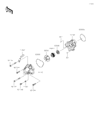 2023 Kawasaki Ninja ZX-4RR (ZX400SPFNL) Water Pump | Babbitts