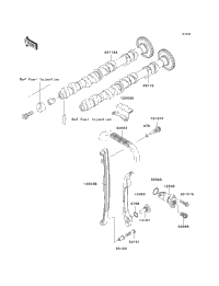2006 Kawasaki Z1000 (ZR1000A6F) Camshaft(S)/Tensioner | Babbitts