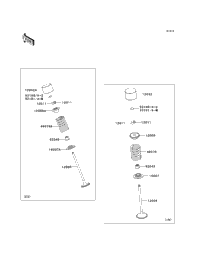 2013 Kawasaki NINJA ZX-6R (ZX636EDF) Valve(S) | Babbitts Kawasaki