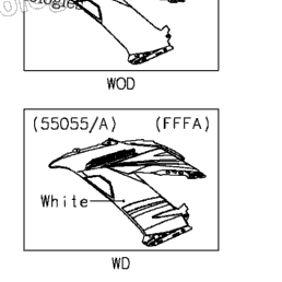 2015 Kawasaki NINJA ZX-6R ABS (ZX636FFF) Cowling Lowers (Fff/Fffa