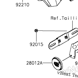 2015 Kawasaki NINJA 300 ABS (EX300BFF) Ignition Switch/Locks