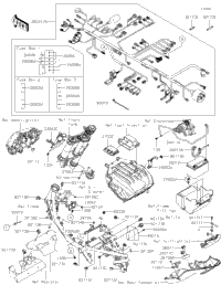 kページ 2024 Kawasaki Z900 SE(US) (ZR900MRFNN) Chassis Electrical