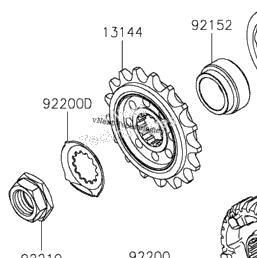 2023 Kawasaki Ninja ZX-10R (ZX1002MPFAL) Transmission | Babbitts