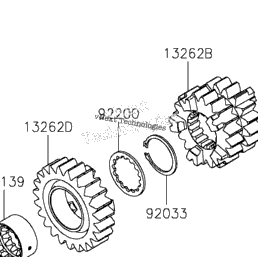 2023 Kawasaki Ninja ZX-10R (ZX1002MPFAL) Transmission | Babbitts