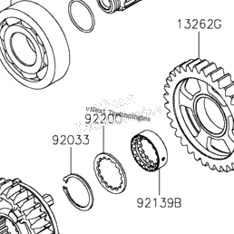 2023 Kawasaki Ninja ZX-10R (ZX1002MPFAL) Transmission | Babbitts