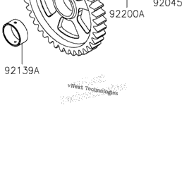 10/11.12.14 chip様 2023 Kawasaki Ninja ZX-10R (ZX1002MPFAL) Transmission | Babbitts