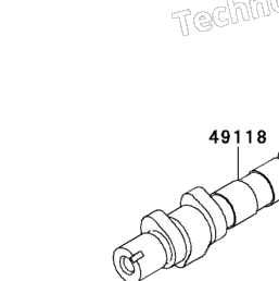 2001 Kawasaki W650 (EJ650-A3) Camshaft(S)/Bevel Gear | Babbitts