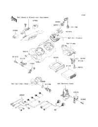 2000 Kawasaki NINJA ZX-12R (ZX1200-A1) Fuel Injection