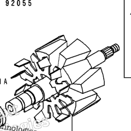 1995 Kawasaki NINJA ZX-7 (ZX750-L3) Generator | Babbitts Kawasaki
