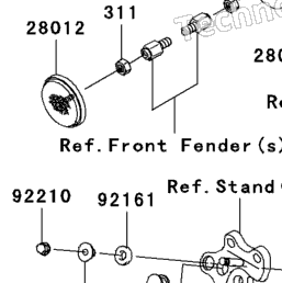 2009 Kawasaki NINJA ZX-6R (ZX600R9FA) Ignition Switch/Locks
