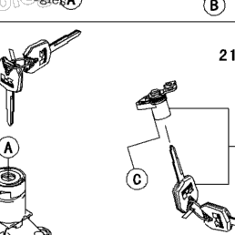 2006 Kawasaki NINJA ZX-6R (ZX636C6F) Ignition Switch/Locks