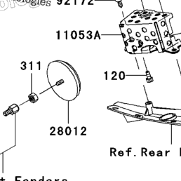2006 Kawasaki NINJA ZX-6R (ZX636C6F) Ignition Switch/Locks