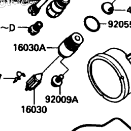 1989 Kawasaki NINJA ZX-7 (ZX750-H1) Carburetor Parts | Babbitts