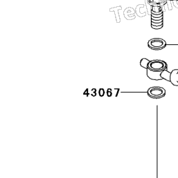 2005 Kawasaki NINJA ZX-6R (ZX636-C1) Rear Master Cylinder