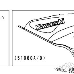 1995 Kawasaki NINJA ZX-6R (ZX600-F1) Fuel Tank (Zx600-F1