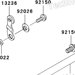 2004 Kawasaki NINJA ZX-10R (ZX1000-C1) Gear Change Mechanism