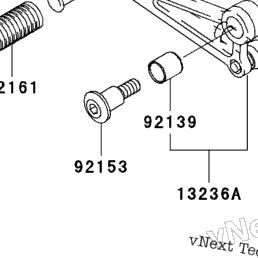 2004 Kawasaki NINJA ZX-10R (ZX1000-C1) Gear Change Mechanism