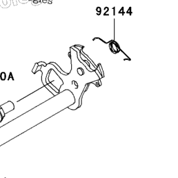 2004 Kawasaki NINJA ZX-10R (ZX1000-C1) Gear Change Mechanism