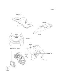 ✌️様 Kawasaki Motorcycle 1991 OEM Parts Diagram for Carburetor