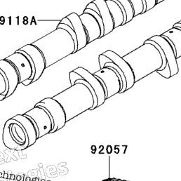 2012 Kawasaki NINJA ZX-10R (ZX1000JCF) Camshaft(S)/Tensioner