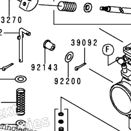 1996 Kawasaki VULCAN 800 (VN800-A2) Carburetor | Babbitts Kawasaki
