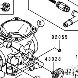 1996 Kawasaki VULCAN 800 (VN800-A2) Carburetor | Babbitts Kawasaki