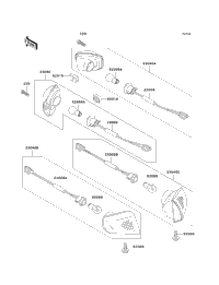 1996 Kawasaki NINJA ZX-11 (ZX1100-D4) Turn Signals | Babbitts