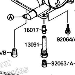 1990 Kawasaki MOJAVE 250 (KSF250-A4) Carburetor | Babbitts