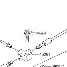 2017 Kawasaki MULE 4010 TRANS4X4 (KAF620RHF) Brake Piping
