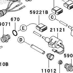 2001 Kawasaki JET SKI 1100 ZXI (JH1100-A6) Ignition System