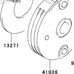 2003 Kawasaki KFX50 (KSF50-A1) Clutch | Babbitts Kawasaki Parts House