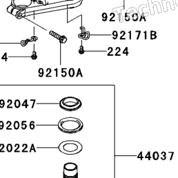 2008 Kawasaki NINJA 250R (EX250J8F) Front Fork | Babbitts Kawasaki