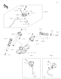 2021 Kawasaki Ninja 400 ABS (EX400GMFNN) Handlebar
