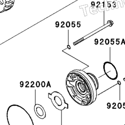 2011 Kawasaki NINJA ZX-6R (ZX600RBF) Starter Motor | Babbitts