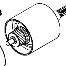 2009 Kawasaki NINJA ZX-6R (ZX600R9F) Starter Motor | Babbitts