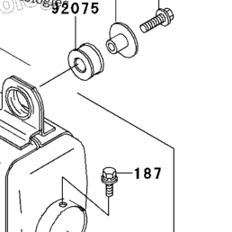 1997 Kawasaki BAYOU 220 (KLF220-A10) Muffler(S) | Babbitts