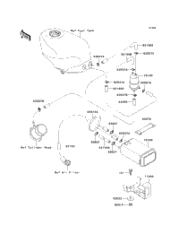 ぐっこ❷ Starter Repair Kit Kawasaki ZX600 Ninja ZX-6 D1-D4