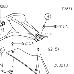2024 Kawasaki Ninja 500 (EX500GRFAN) Cowling | Babbitts Kawasaki