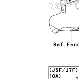 2008 Kawasaki ZZR600 (ZX600J8F) Frame Fittings | Babbitts Kawasaki