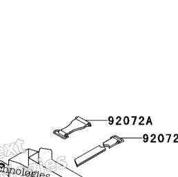 2008 Kawasaki ZZR600 (ZX600J8F) Frame Fittings | Babbitts Kawasaki