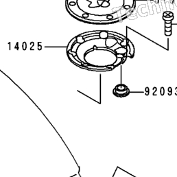 1995 Kawasaki NINJA 250R (EX250-F9) Fuel Tank | Babbitts Kawasaki