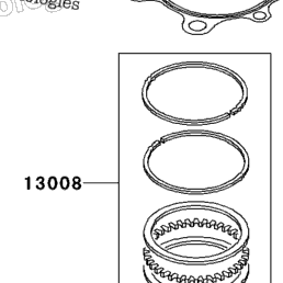 2003 Kawasaki NINJA ZX-6R (ZX636-B1) Cylinder/Piston(S) | Babbitts