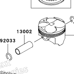 2003 Kawasaki NINJA ZX-6R (ZX636-B1) Cylinder/Piston(S) | Babbitts