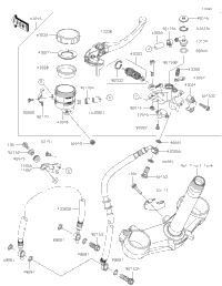 2019 Kawasaki Ninja ZX-6R (ZX636HKF) Front Master Cylinder