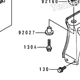 1992 Kawasaki NINJA ZX-6 (ZX600-D3) Fuel Tank (Zx600-D2/D3