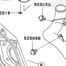 2003 Kawasaki LAKOTA SPORT (KEF300-B3) Air Cleaner | Babbitts