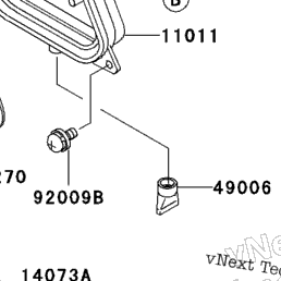 2003 Kawasaki LAKOTA SPORT (KEF300-B3) Air Cleaner | Babbitts