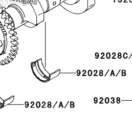 2011 Kawasaki NINJA 250R (EX250JBFA) Crankshaft | Babbitts