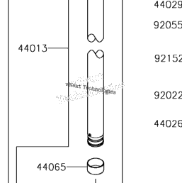 2016 Kawasaki NINJA 300 (EX300AGF) Front Fork | Babbitts Kawasaki